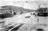 Flooding in Normany Rd 1898 Keller's Store, now M.O.W. site